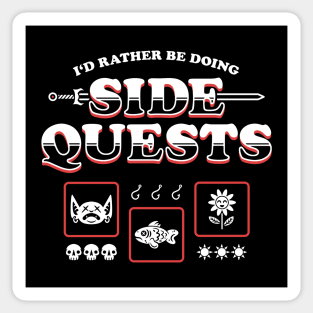 Side Quest Champ Sticker